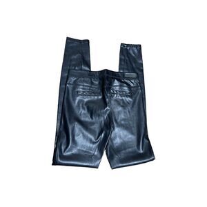 BLANKNYC Black Vegan Leather Leggings Size 25